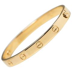 Cartier Yellow Gold Love Bangle 3