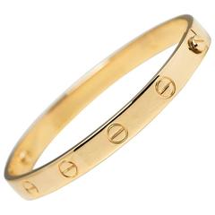 Cartier Yellow Gold Love Bangle