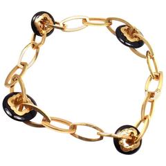 Carrera Y Carrera Granada Onyx Link Yellow Bracelet 11