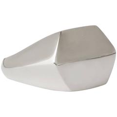 Allison Bryan Silver Axial Ring 11