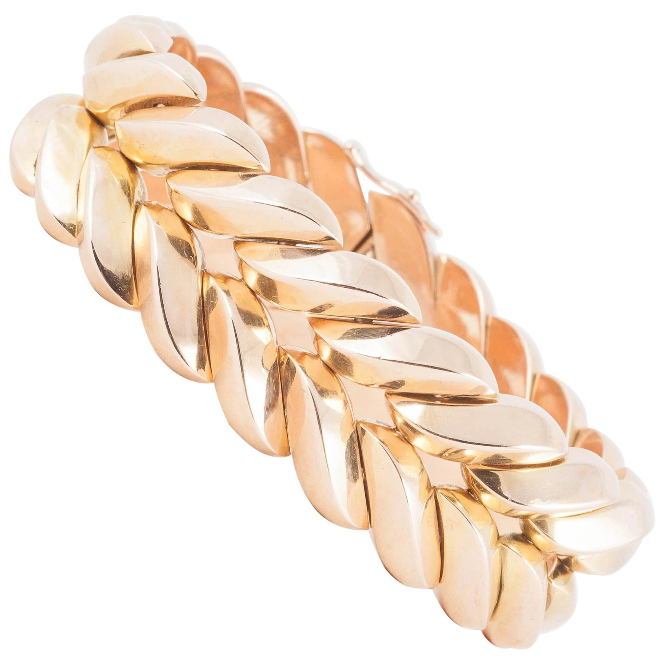 Boucheron Gold  Bracelet  For Sale