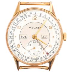 Vintage Movado Rose Gold Watch Head