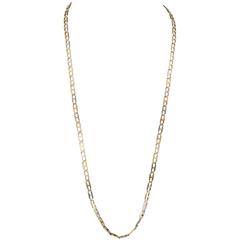 Hermes Two Color Gold Chain necklace