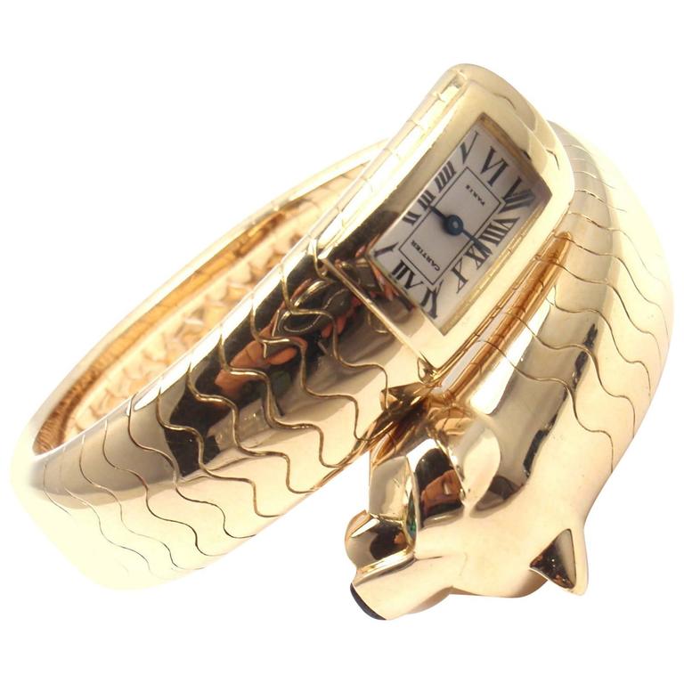 cartier bangle watch