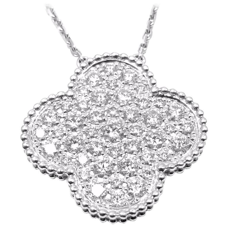 alhambra diamond necklace