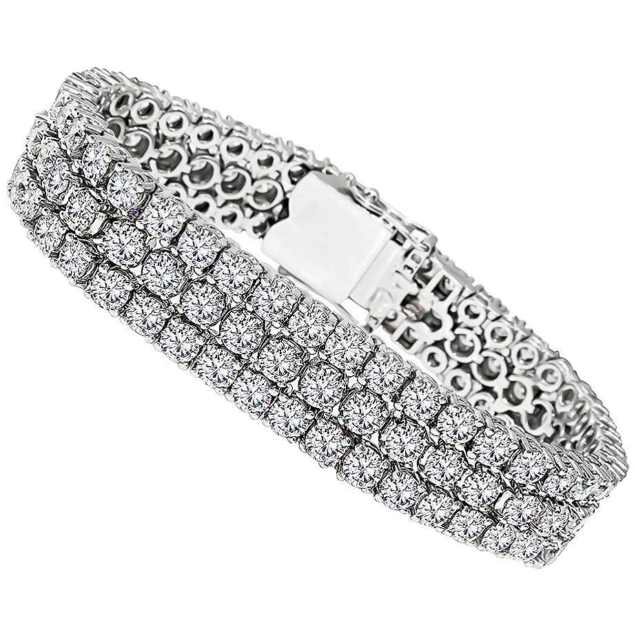 30 carat diamond bracelet