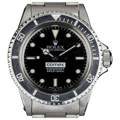 Rolex Stainless Steel Comex Submariner Automatic Wristwatch Ref 5514 3