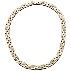 Cartier, Diamond Gold Necklace