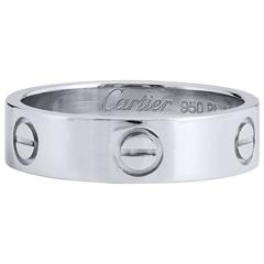 Cartier platinum Love Ring