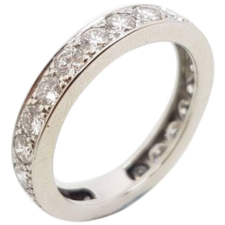 18ct 2ct Diamond Eternity Ring For Sale
