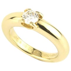 Cartier Diamond Engagement Solitaire Ring 0.40 Cts G/VS1