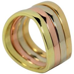 Dinh Van Stacking Gold Rings, circa 1970 5