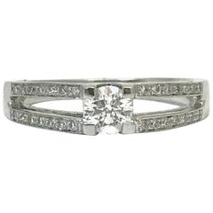 Diamond White Gold Engagement Ring 5