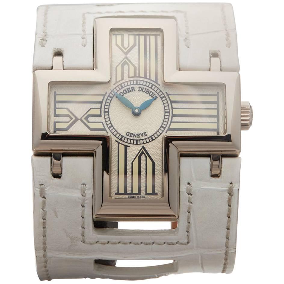 Roger Dubuis Follow Me 18 Karat White Gold Ladies Follow Me, 2000s