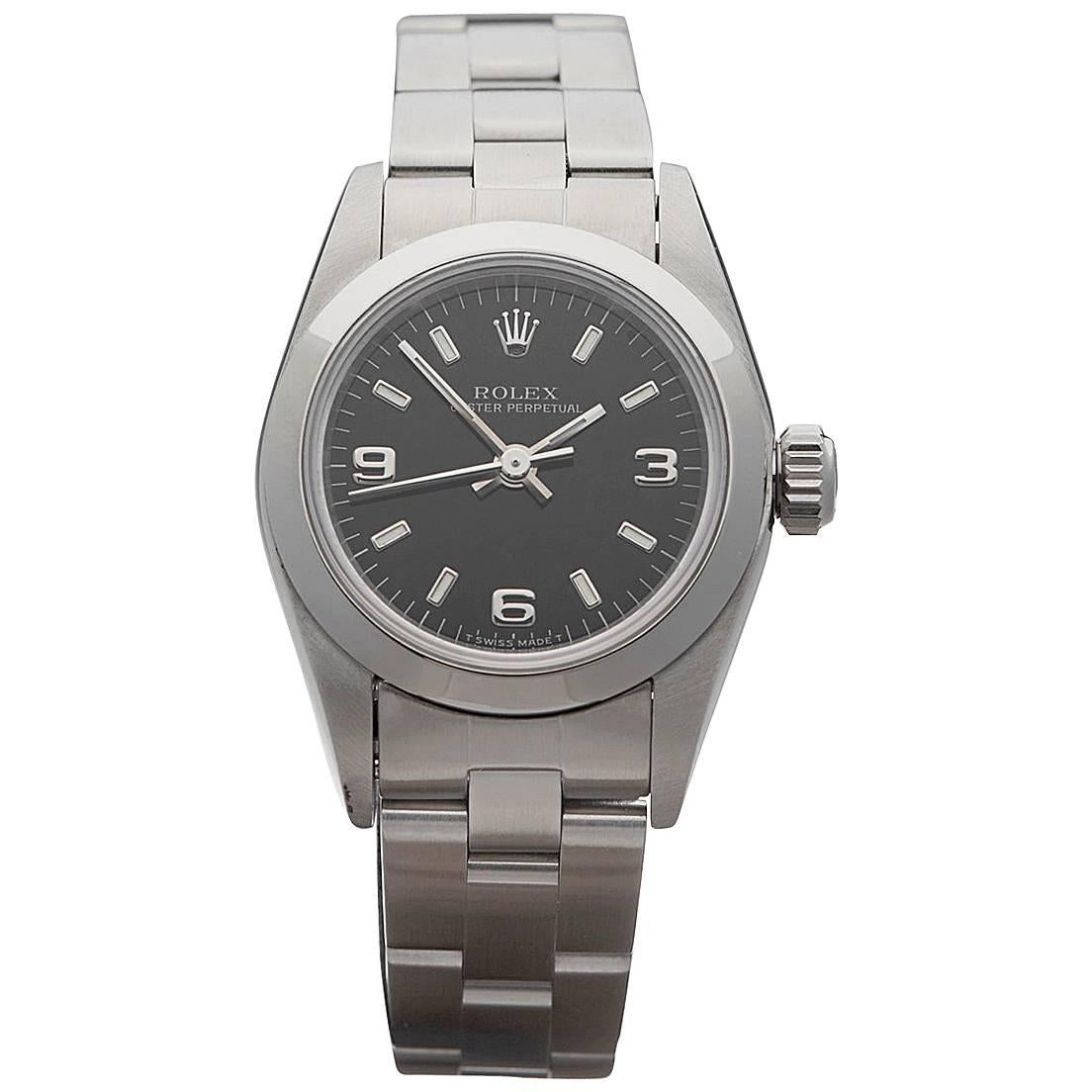 Rolex Oyster Perpetual Stainless Steel Ladies 67180, 1997