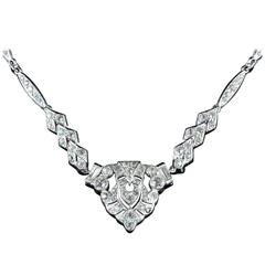 Art Deco Paste Necklace, circa 1920 3