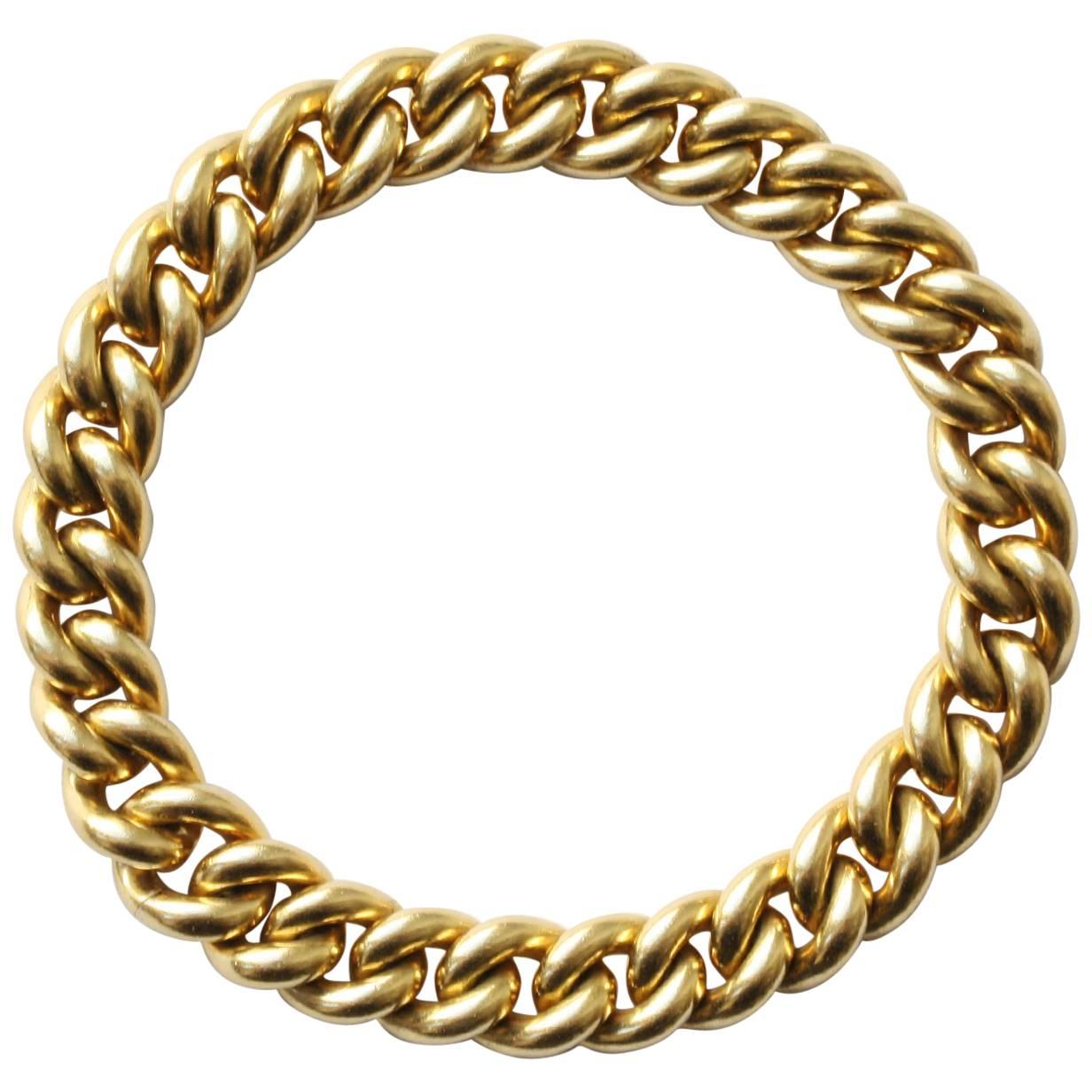 Pomellato Gold Curb Link Bracelet