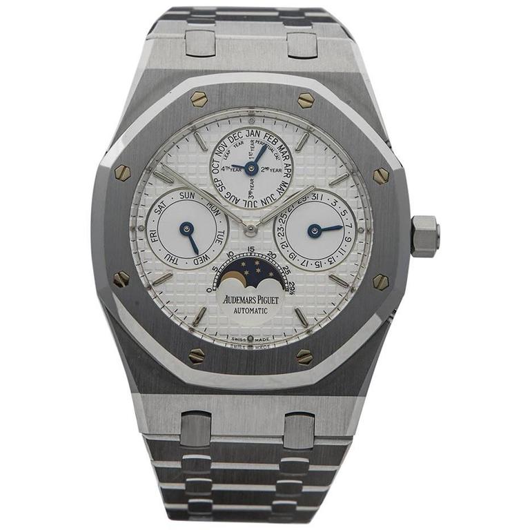 Audemars Piguet Royal Oak Perpetual Calendar Moon Phase Stainless Steel