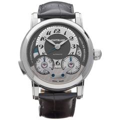 Montblanc Nicolas Rieussec Chronograph GMT Stainless Steel 102337, 2016