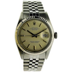 Vintage Rolex Stainless Steel Datejust Jubilee Bracelet Watch, circa 1975