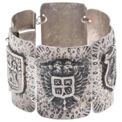 Silver Shield Bracelet 5