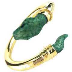Couleurs de Geraldine Gold Snake Bracelet