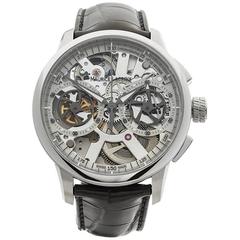 Maurice Lacroix Masterpiece Squelette Chronograph Stainless Steel Gents