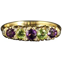 Antique Victorian Suffragette Ring 18 Carat Gold, circa 1900