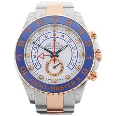 Rolex Yacht-Master II Stainless Steel and 18 Karat Rose Gold Gents 116681, 2016
