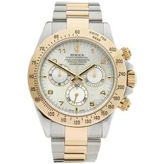 Rolex Daytona Stainless Steel and 18 Karat Yellow Gold Gents 116523, 2008