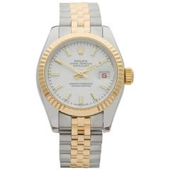 Roles Datejust Stainless Steel and 18 Karat Yellow Gold Ladies 179173, 2004 3