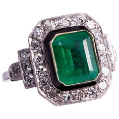 Fabulous Emerald and Diamond Ring 12