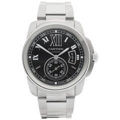 Cartier Calibre Stainless Steel Gents 3299 or W7100037, 2010s
