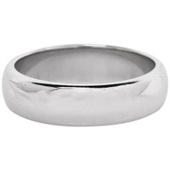 Tiffany & Co. Platinum Wedding Band Ring