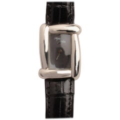 Henry Dunay Montre-bracelet pour femme en métal à base en forme de base