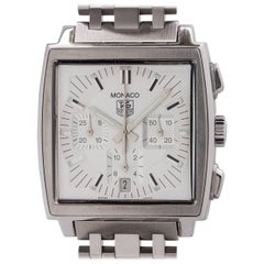 Used Tag Heuer Monaco Chronograph Re-Issue Reference CW2112