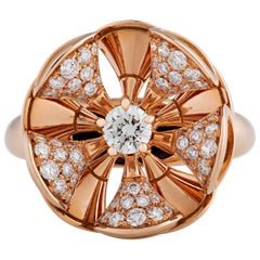 Bulgari Diva Diamond Ring 1.15 Carats