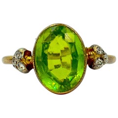 Antique Peridot Ring
