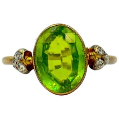 Antique Peridot Ring