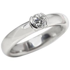 Tiffany & Co. Diamond Platinum Etoile Ring