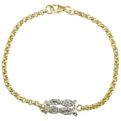 Diamond Love Knot Bracelet 8