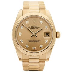 Rolex Ladies Yellow Gold Datejust ref 178278 Automatic wristwatch, 2012