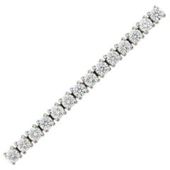 Cartier ‘Essential Lines’ 4.68 Carat Diamond Tennis Bracelet