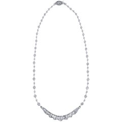 4.58 Carat Diamond Necklace