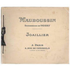 "Libro o catalogo "Mauboussin Joaillier