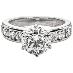 Tiffany & Co. 2.08 Carat Diamond Engagement Ring