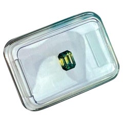 Fine Natural 0.54ct IGI Certified Bi Colour Vivid Yellow Blue Sapphire Unheated