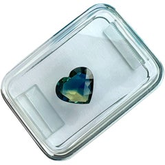 Unique 1.35ct Bi Colour Sapphire Australia Yellow Blue No Heat IGI Certified