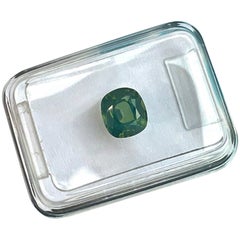 Rare IGI Certified 1.40ct Colour Change Australia Sapphire Unheated Cushion Cut