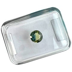 Unique IGI Certified Bi Colour Sapphire Australia 0.67ct Blue Yellow Unheated